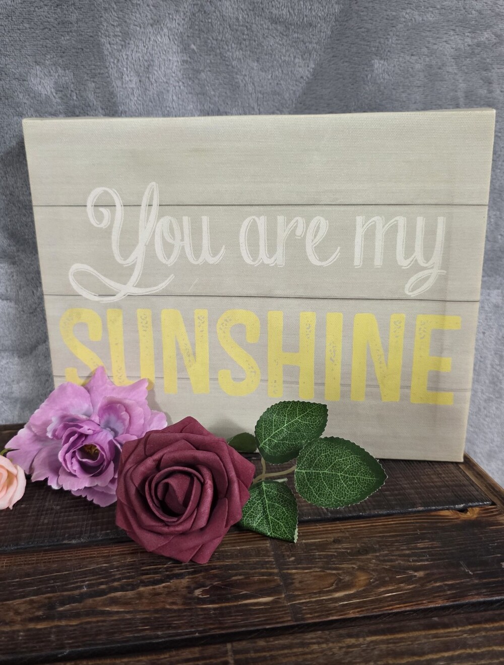 You Are My Sunshine Canvas Sign Home Decor Beach House Wall Etc